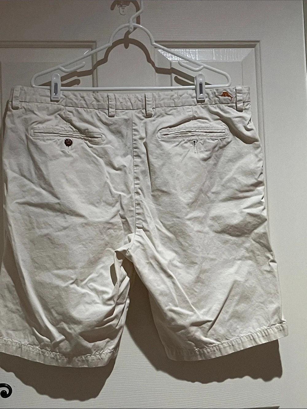Tommy Bahama Men's Stone/Cream Flat Front Shorts